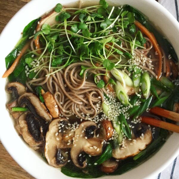 Miso Vegetable Noodle Soup