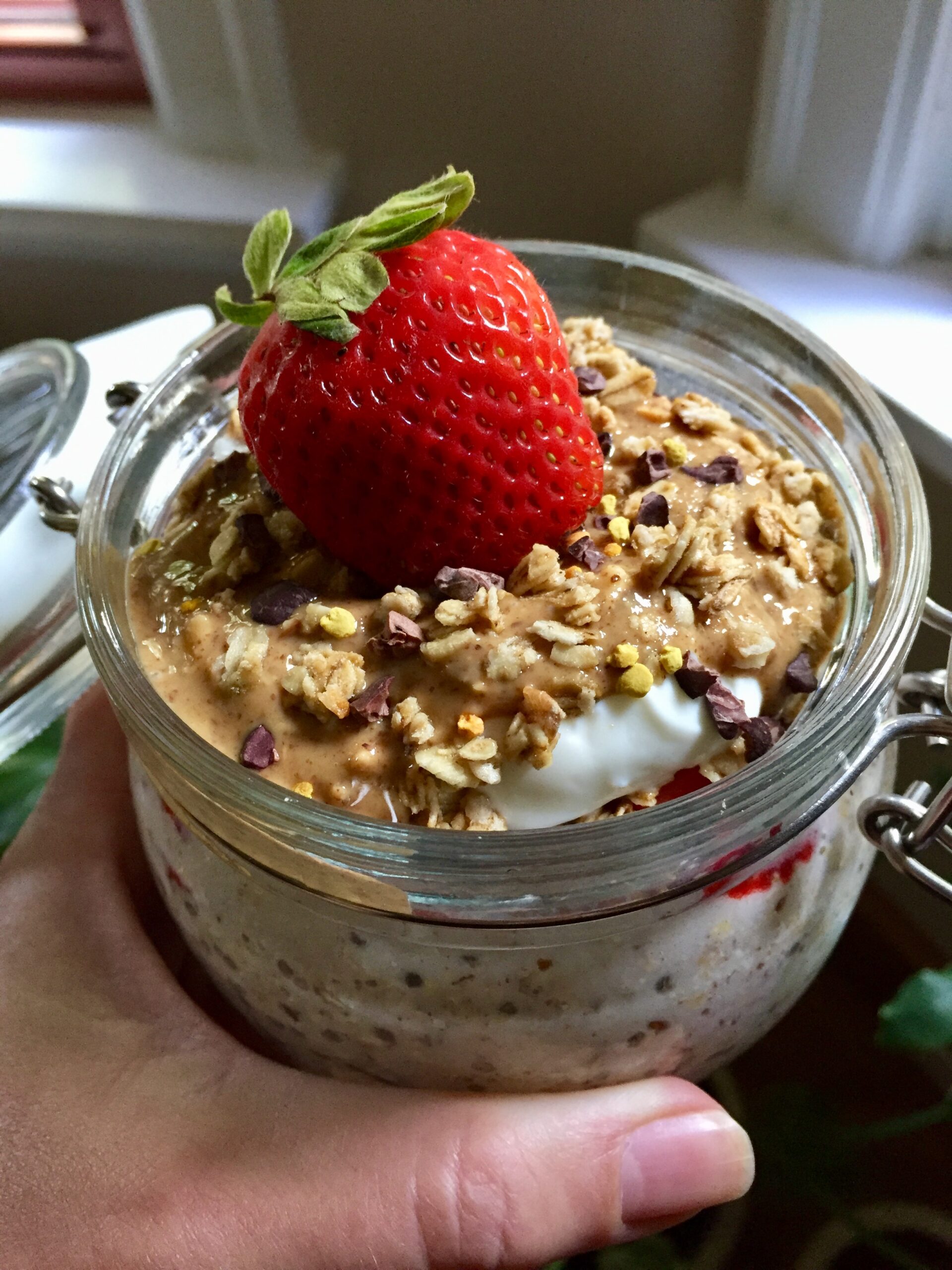 Chia Overnight Oats. - harvestandnourish.com