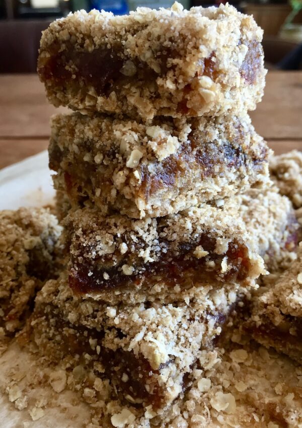 Old Fashioned Date Squares. - harvestandnourish.com