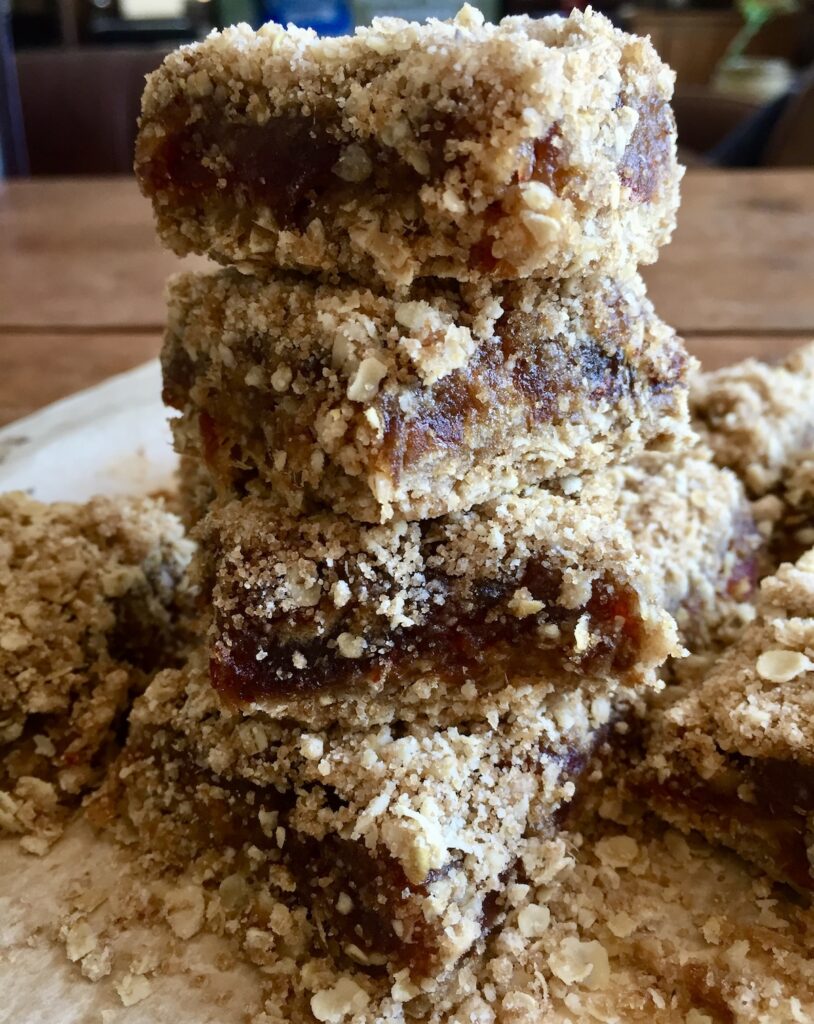 Old Fashioned Date Squares. - harvestandnourish.com