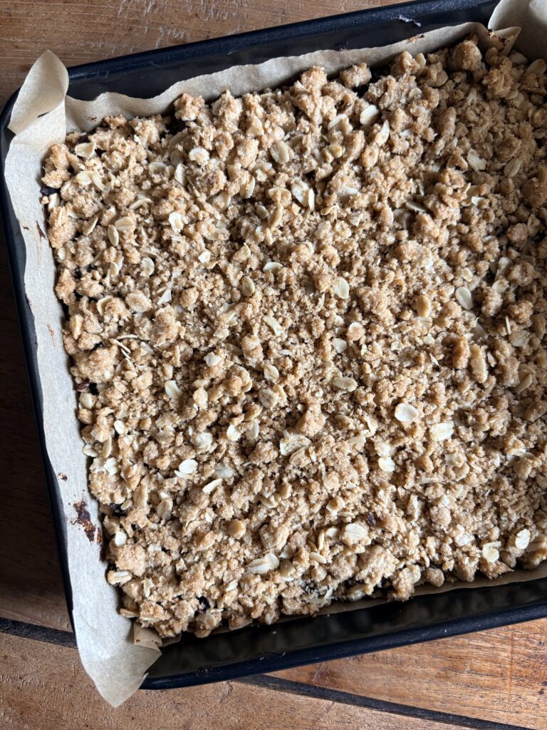 Old Fashioned Date Squares. - harvestandnourish.com