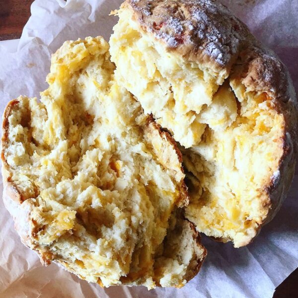 Irish Soda Bread with Aged Cheddar