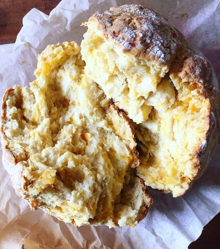 Irish Soda Bread with Aged Cheddar. - harvestandnourish.com