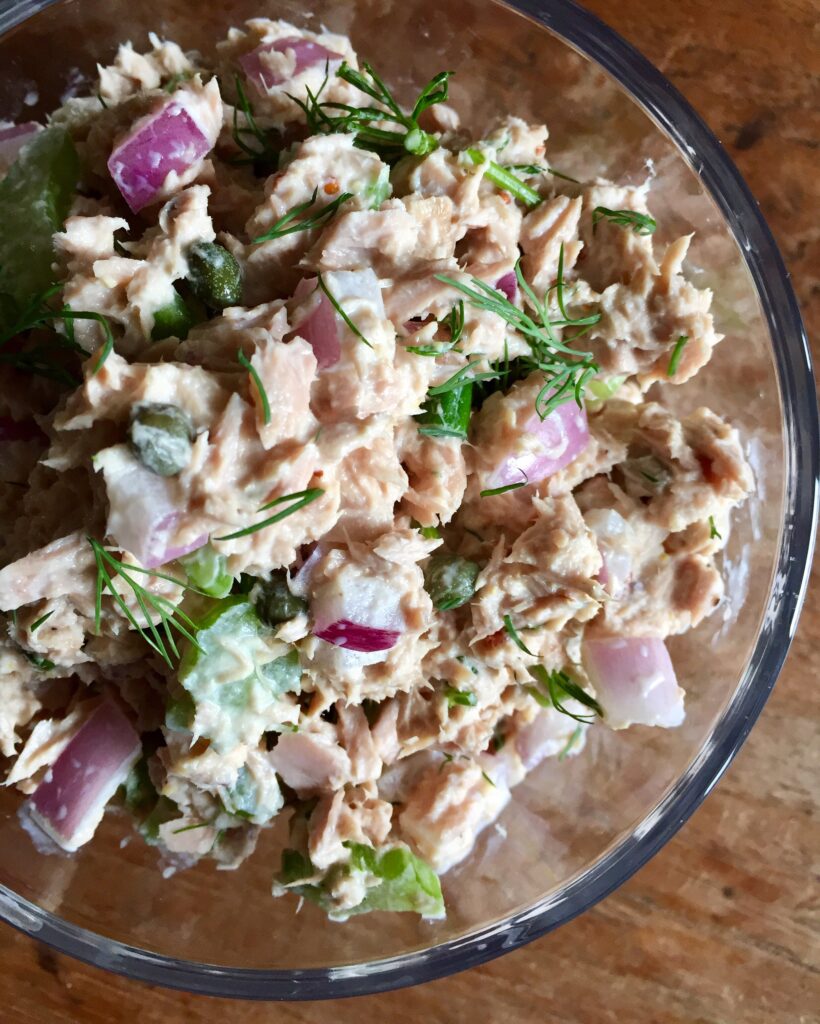 Best Tuna Salad Recipe. - harvestandnourish.com