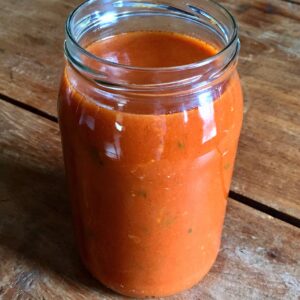 Quick Red Enchilada Sauce. - harvestandnourish.com