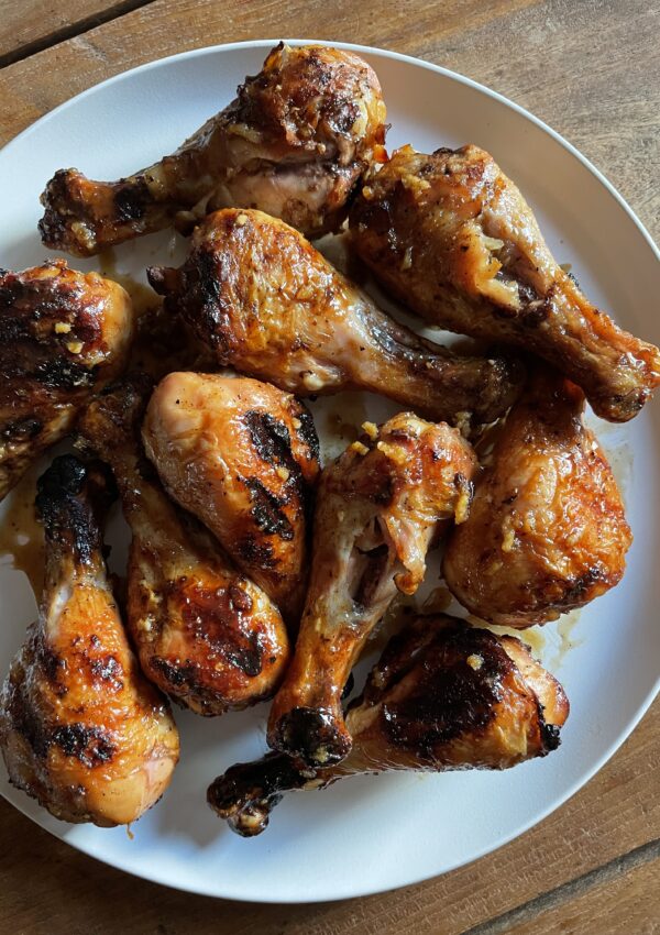Honey Garlic Grilled Chicken. - harvestandnourish.com