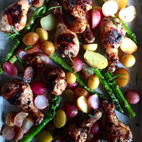 One-Pan Maple Mustard Grilled Chicken