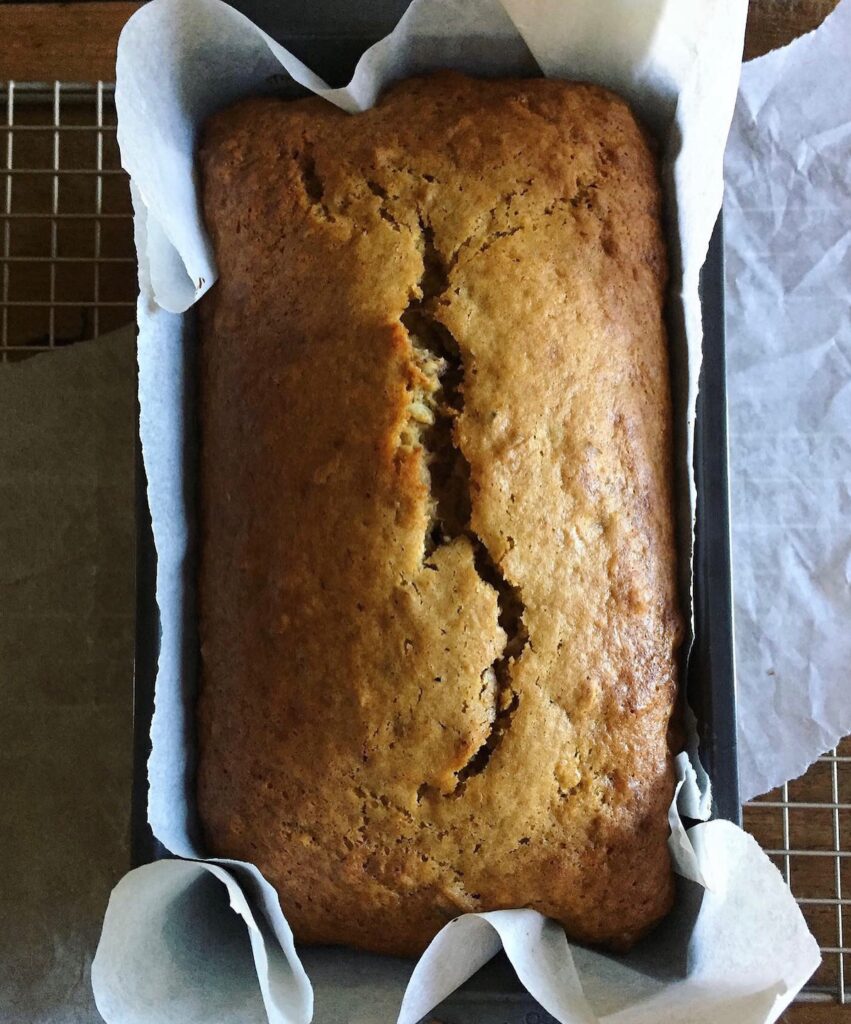 Maple Pecan Banana Bread. - harvestandnourish.com