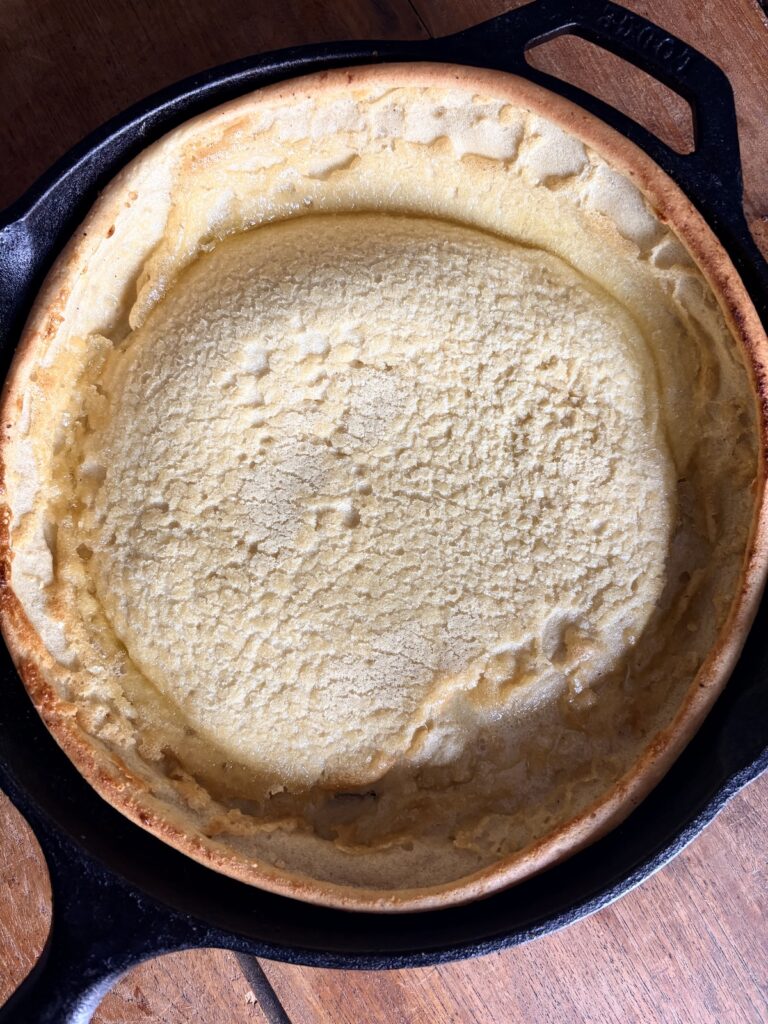 Brown Sugar Dutch Baby. - harvestandnourish.com