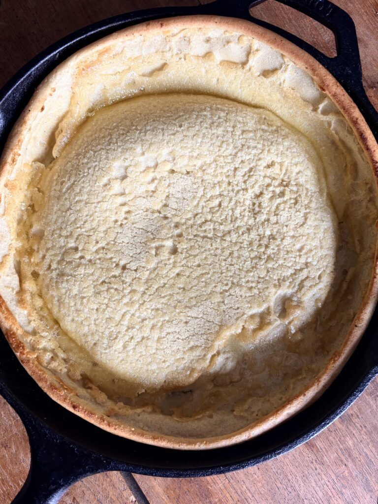 Brown Sugar Dutch Baby. - harvestandnourish.com