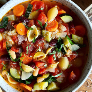 Minestrone Soup. - harvestandnourish.com
