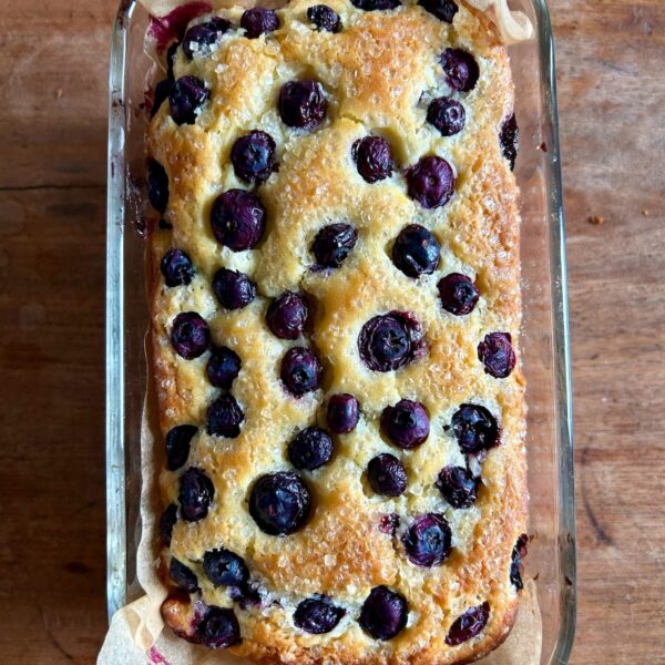 Lemon Blueberry Quick Bread