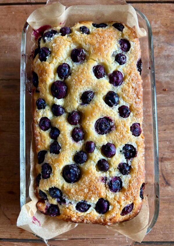 Lemon Blueberry Quick Bread