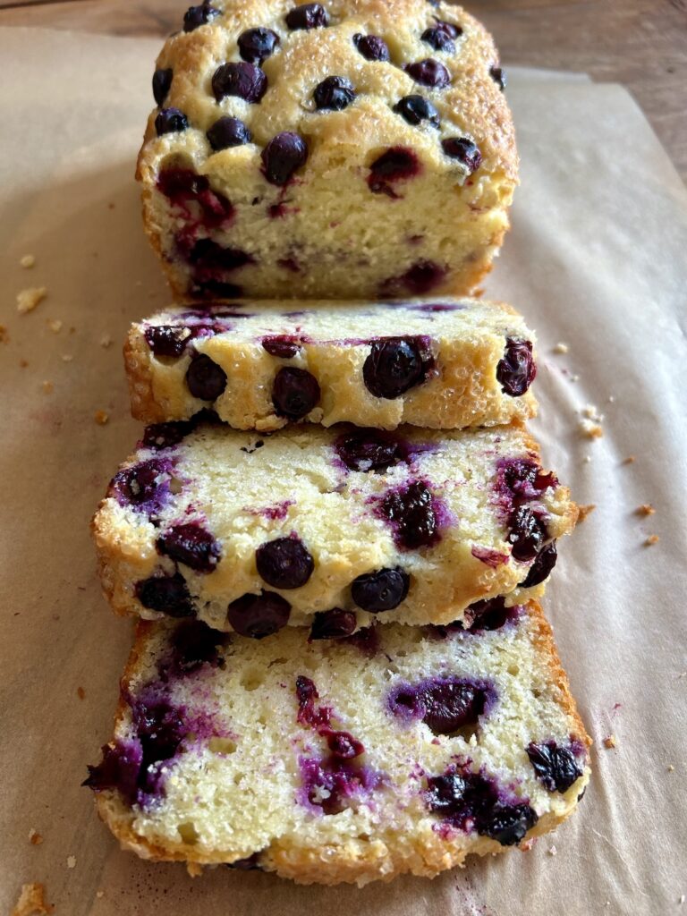 Lemon Blueberry Quick Bread. - harvestandnourish.com