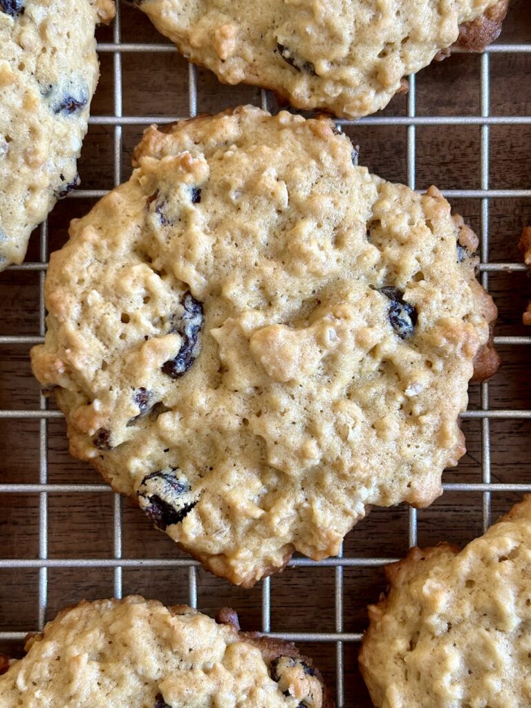 Giant Oatmeal Raisin Cookies. - harvestandnourish.com