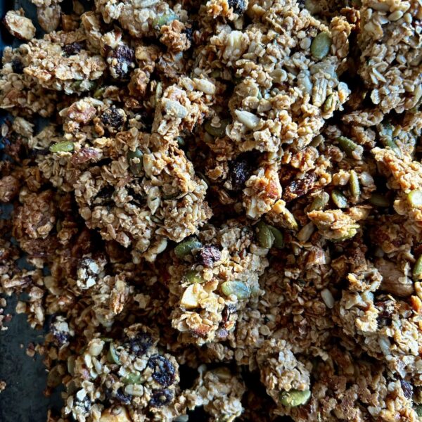Large Batch High-Protein Granola