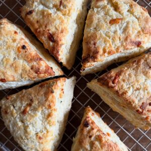 Rosemary Parmesan Scones. - harvestandnourish.com