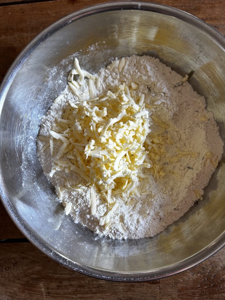 Rosemary Parmesan Scones. - harvestandnourish.com