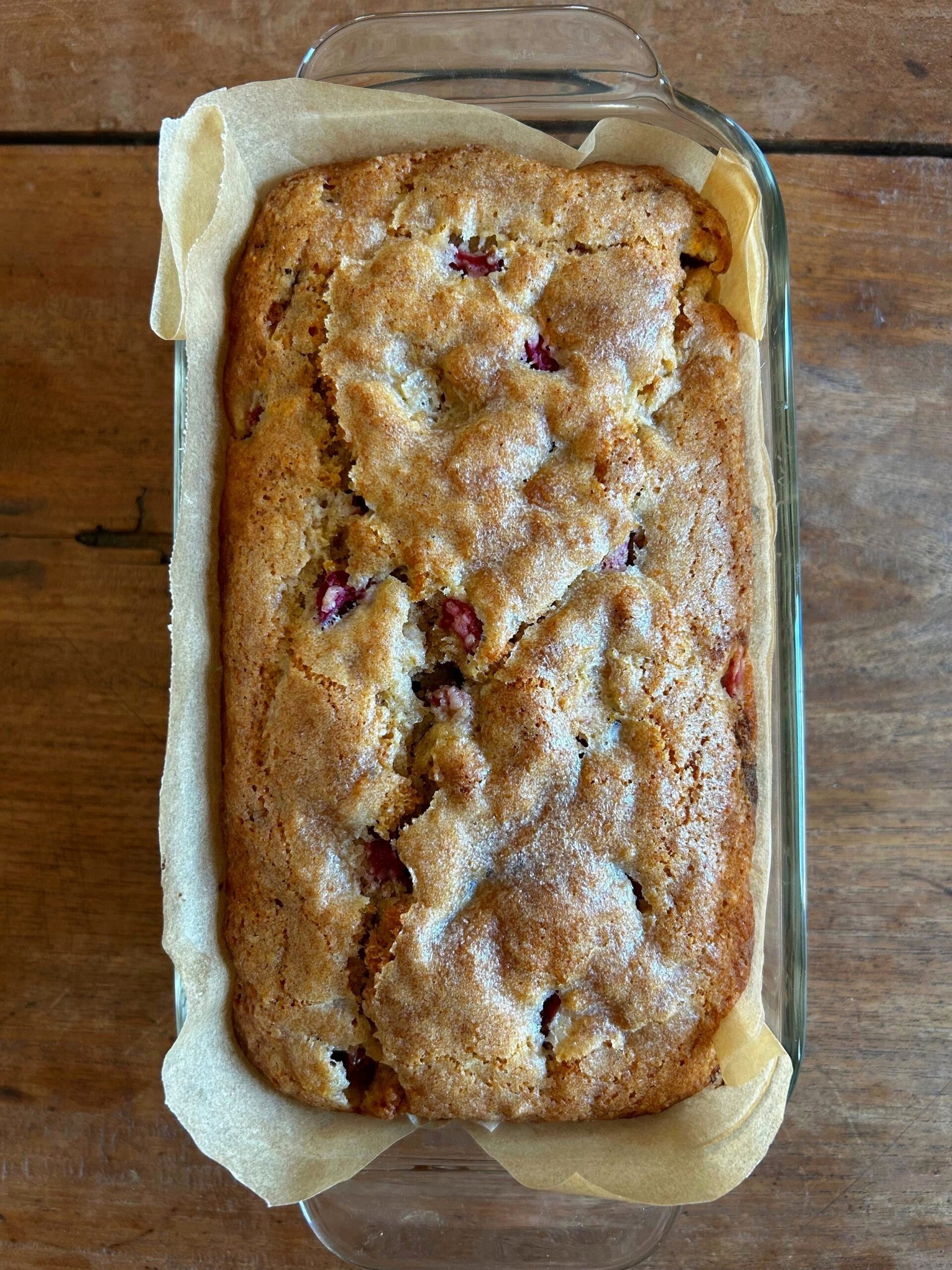 Rhubarb Quick Bread