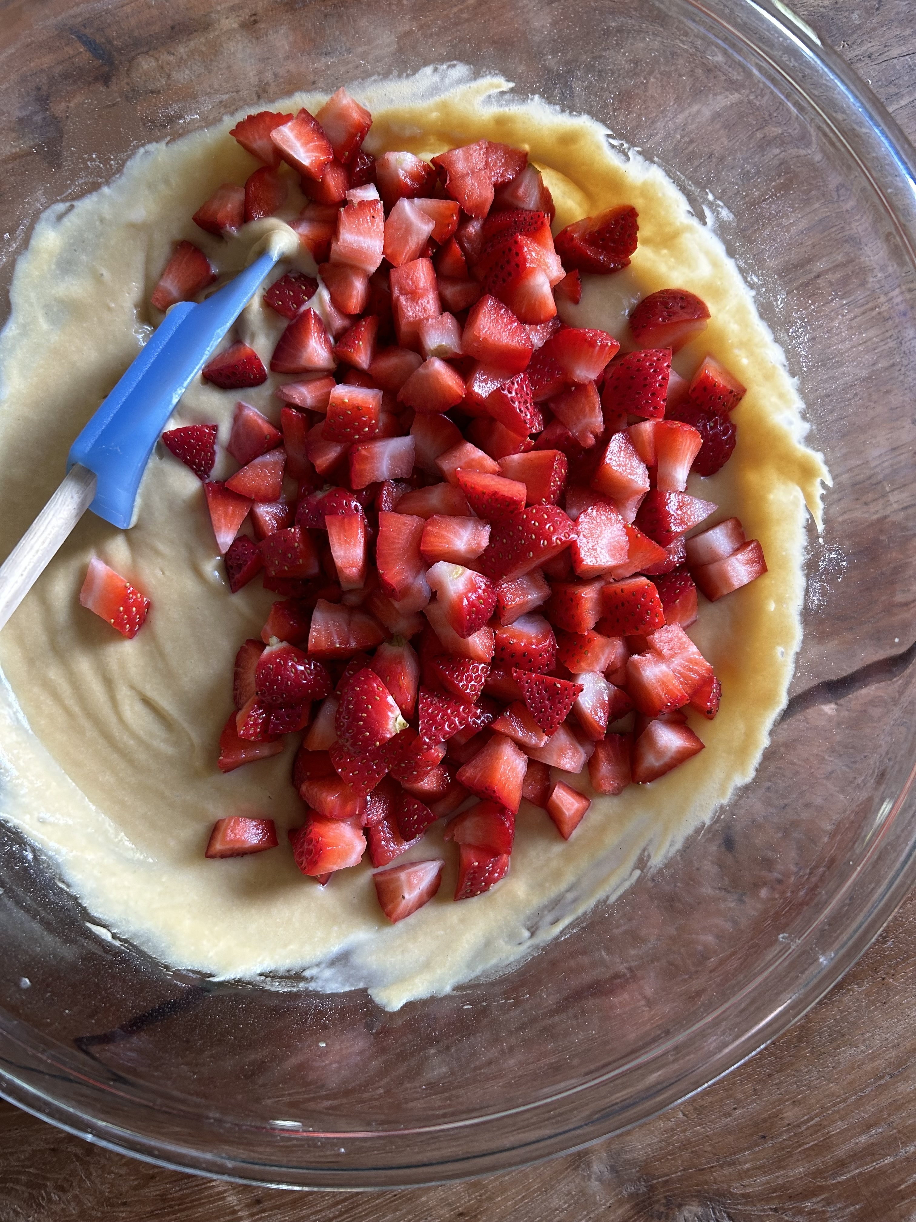 Strawberry Muffins with Lemon Sugar. - harvestandnourish.com