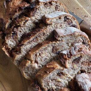 Fig & Walnut Artisan Bread. - harvestandnourish.com