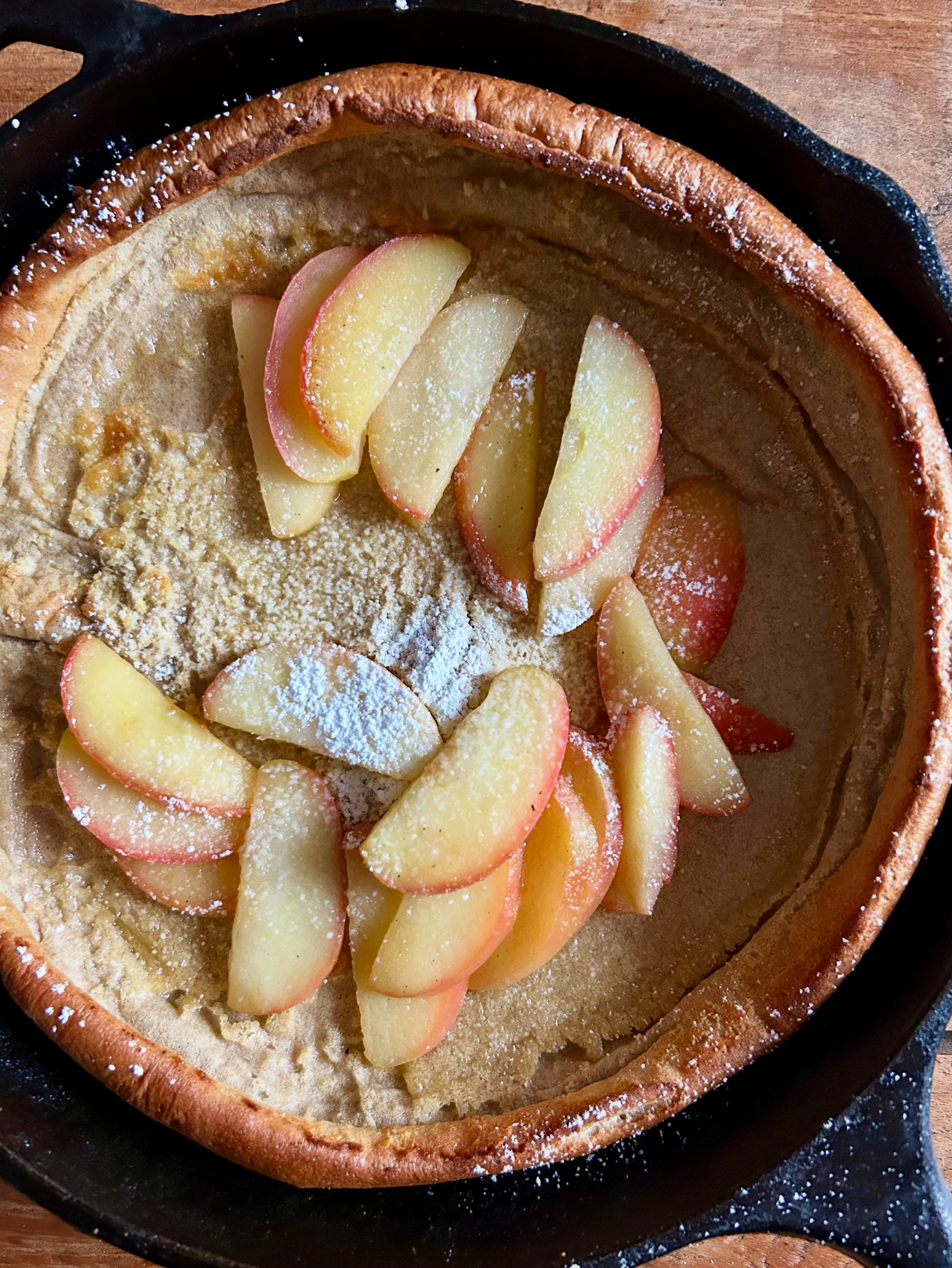 Apple Dutch Baby. - harvestandnourish.com
