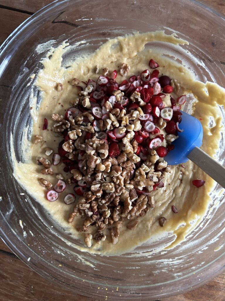 Cranberry Orange Walnut Bread. - harvestandnourish.com