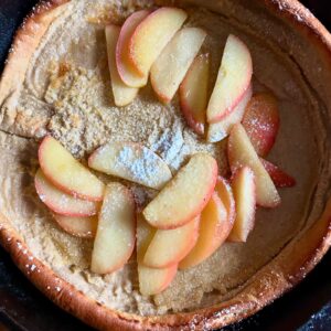 Apple Dutch Baby. - harvestandnourish.com