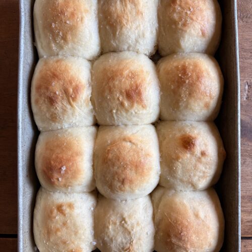 Buttermilk Dinner Rolls. - harvestandnourish.com