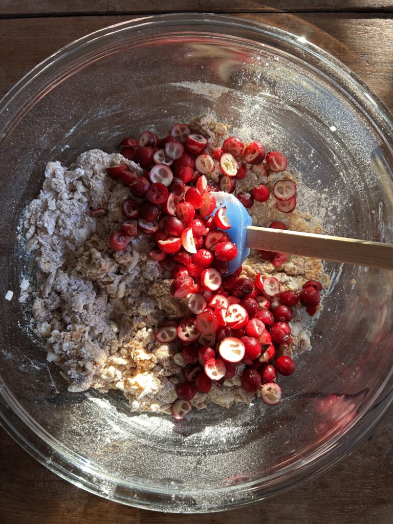 Cranberry Orange Scones. - harvestandnourish.com