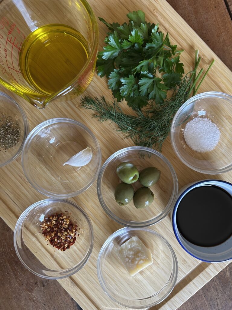 Herb & Olive Bread Dipping Oil. - harvestandnourish.com