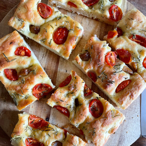 Simple No-Knead Focaccia Bread