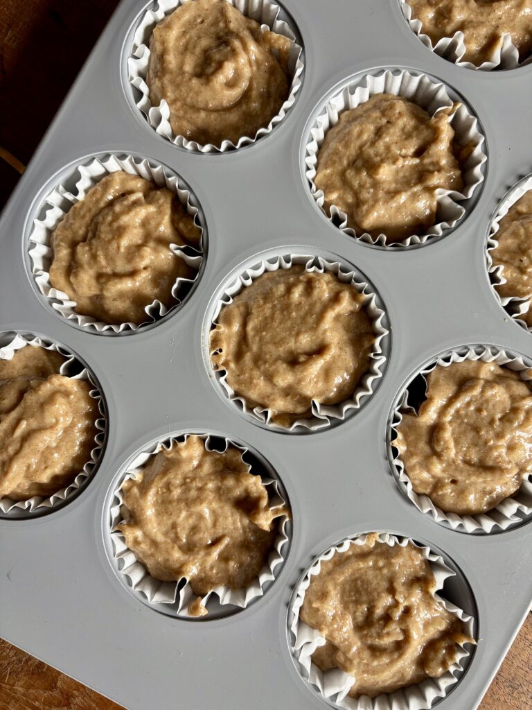 Banana Muffins. - harvestandnourish.com