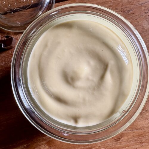 Caesar Salad Dressing. - harvestandnourish.com