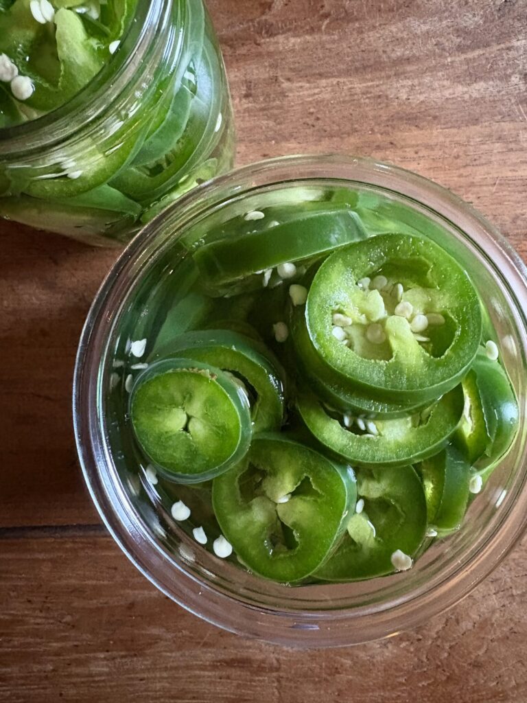Quick Pickled Jalapeños. - harvestandnourish.com