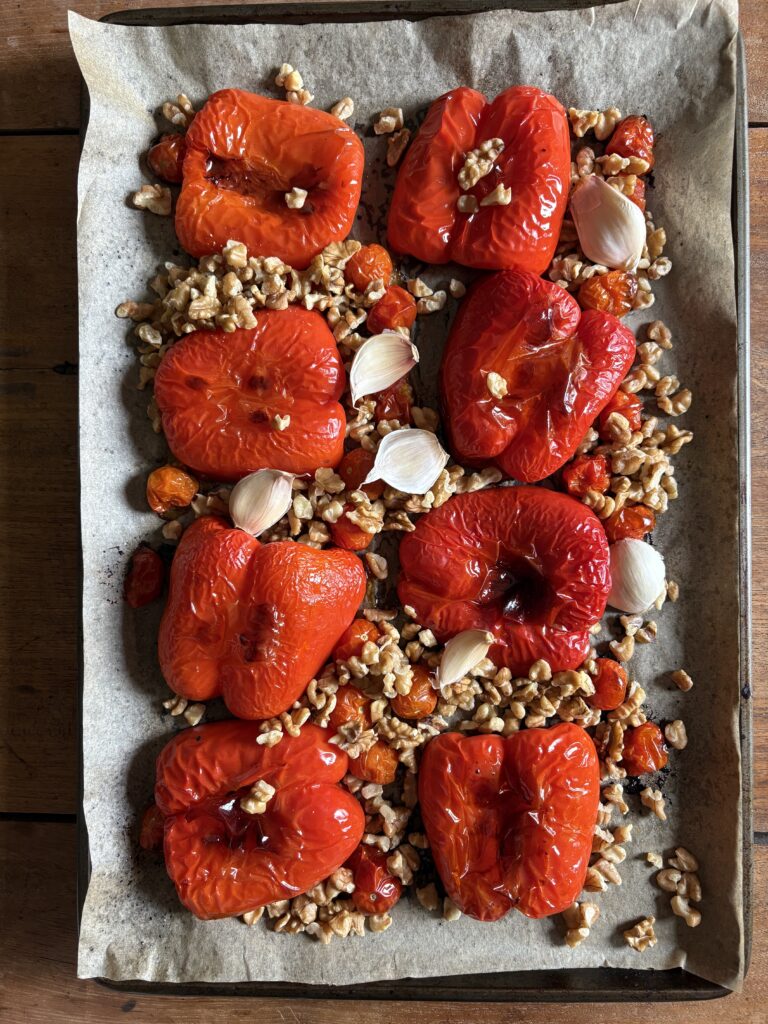 Walnut Romesco Sauce. - harvestandnourish.com