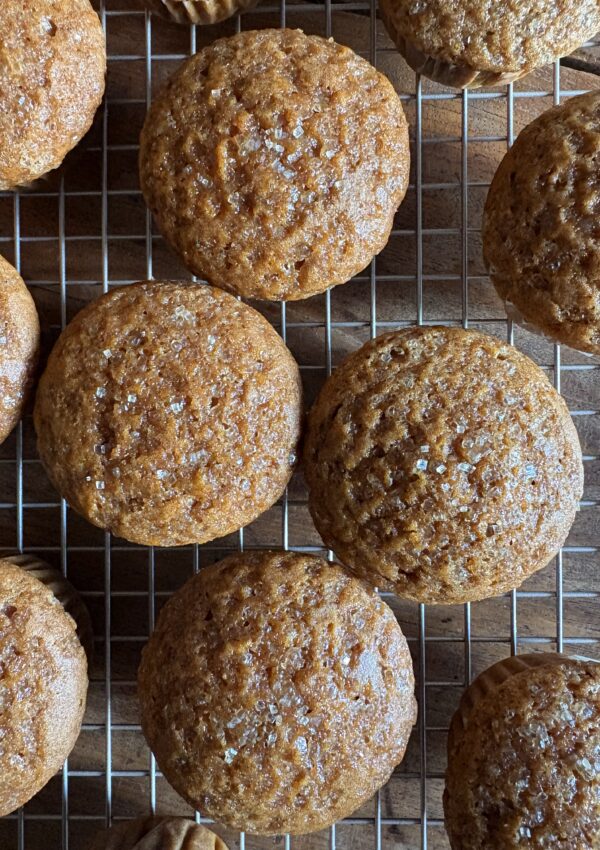 One Bowl Pumpkin Muffins. - harvestandnourish.com
