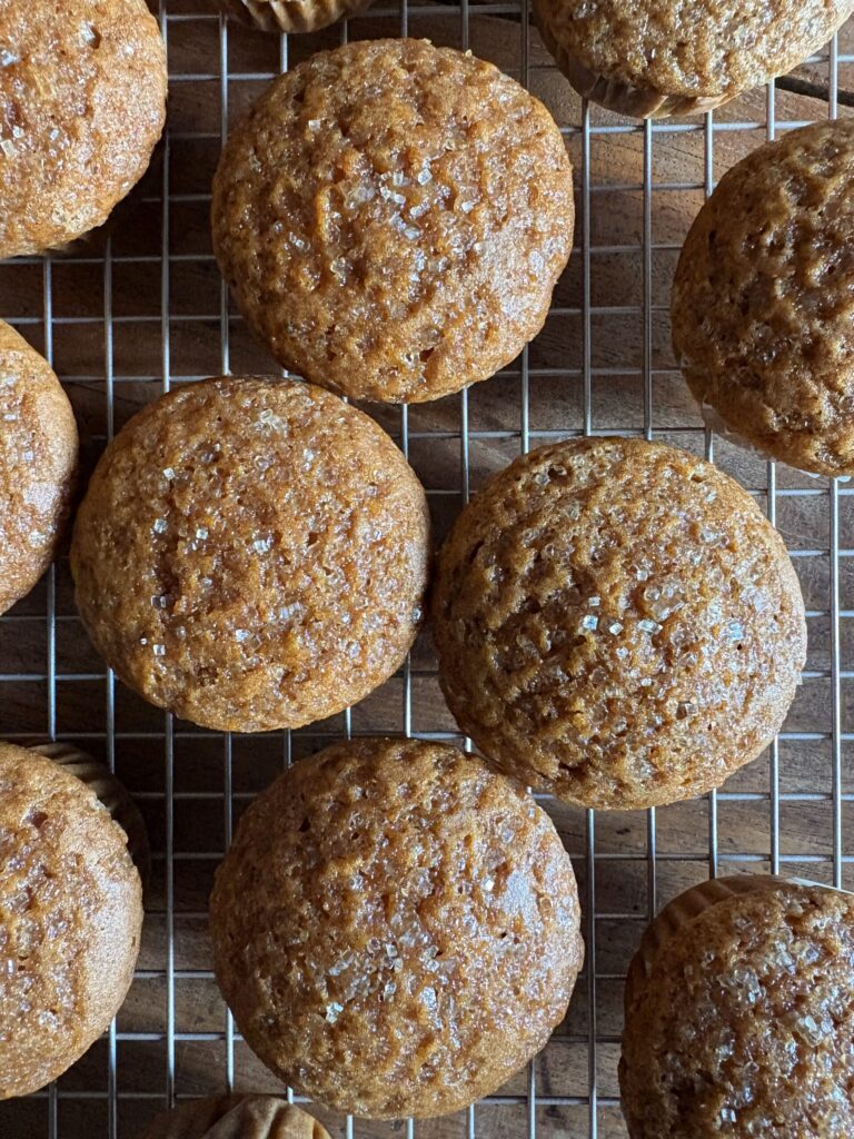One Bowl Pumpkin Muffins. - harvestandnourish.com