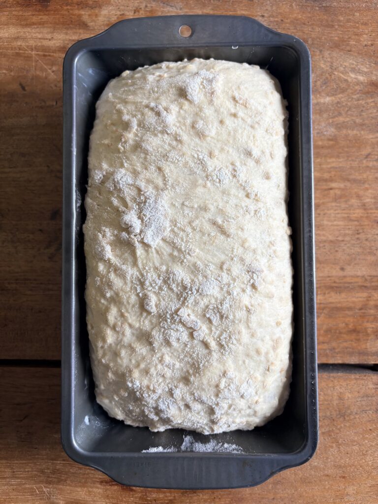 No-Knead Honey Oat Bread. - harvestandnourish.com