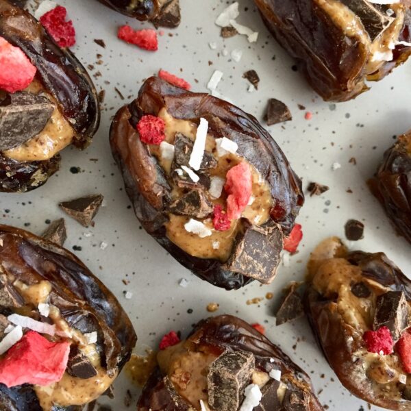 PB&J Stuffed Dates