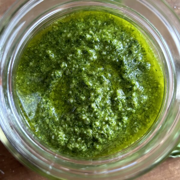 Easy Pumpkin Seed Pesto