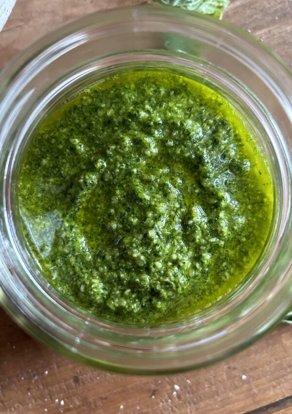 Easy Pumpkin Seed Pesto