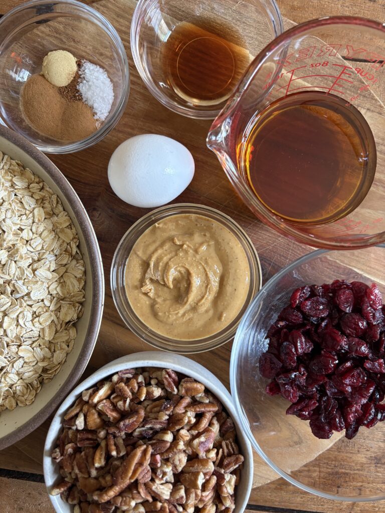 Roasted Maple Pecan Granola. - harvestandnourish.com